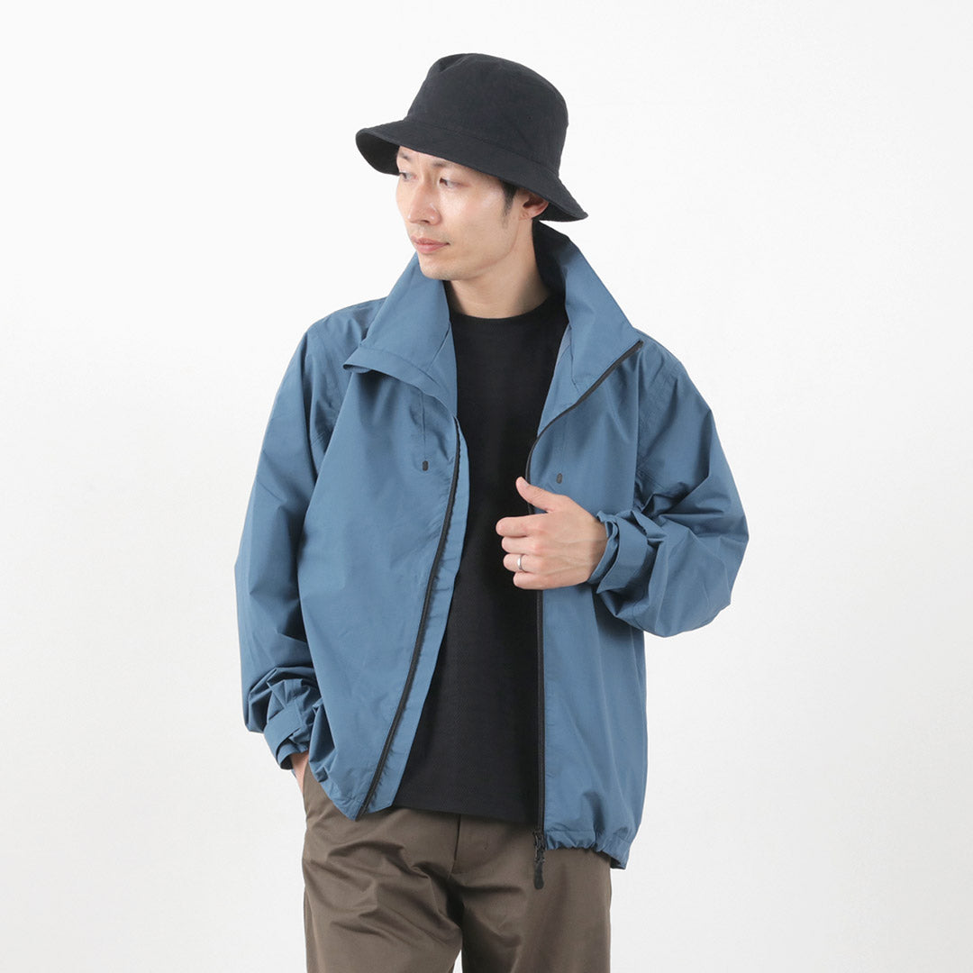 +Phenix / Stand-up Collar Shell Jacket