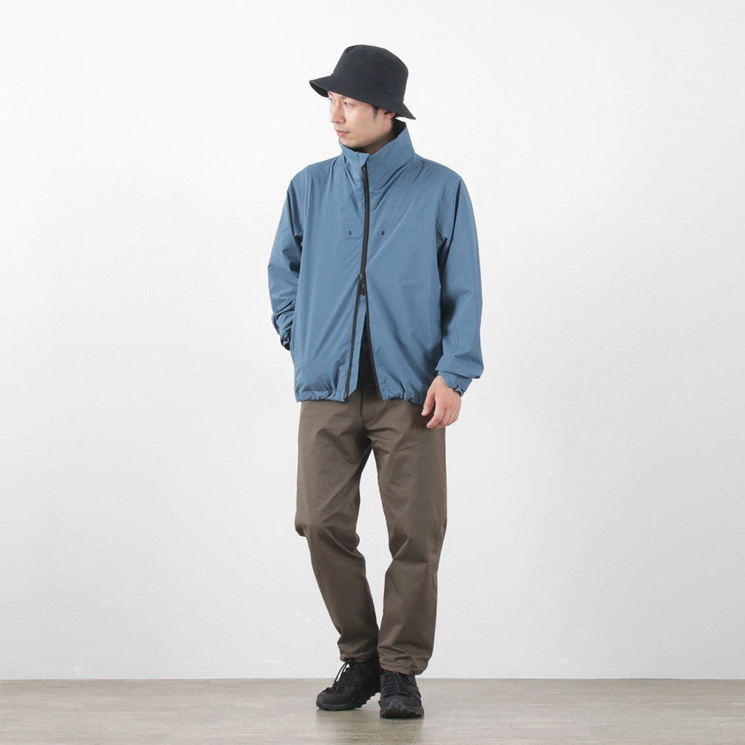 +Phenix / Stand-up Collar Shell Jacket