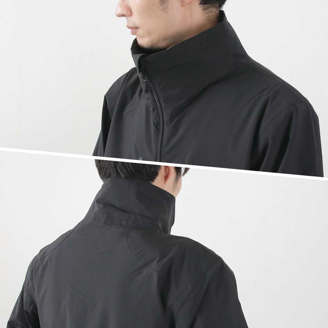 +Phenix / Stand-up Collar Shell Jacket