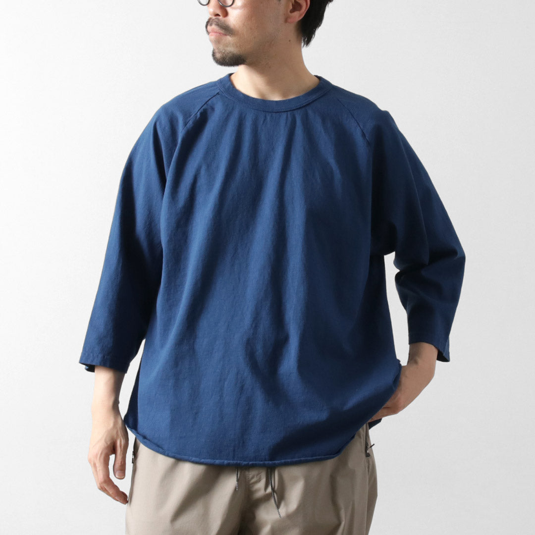 WALLA WALLA SPORT / 3/4 Sleeve Baseball T-Shirt Solid