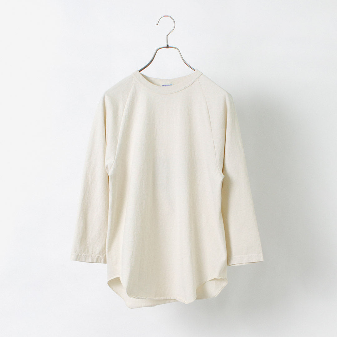 WALLA WALLA SPORT / 3/4 Sleeve Baseball T-Shirt Solid