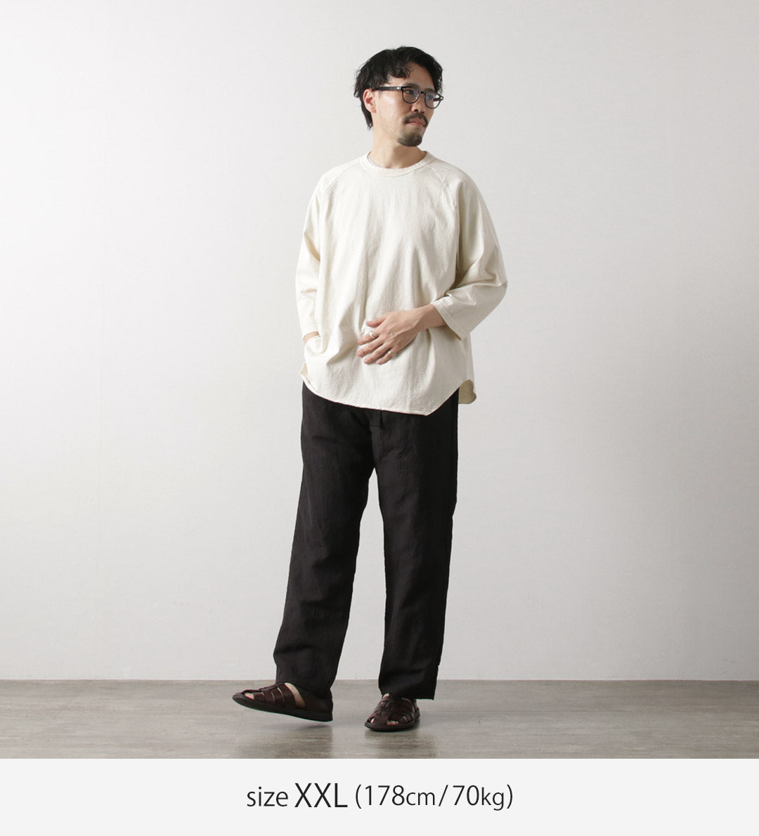 WALLA WALLA SPORT / 3/4 Sleeve Baseball T-Shirt Solid