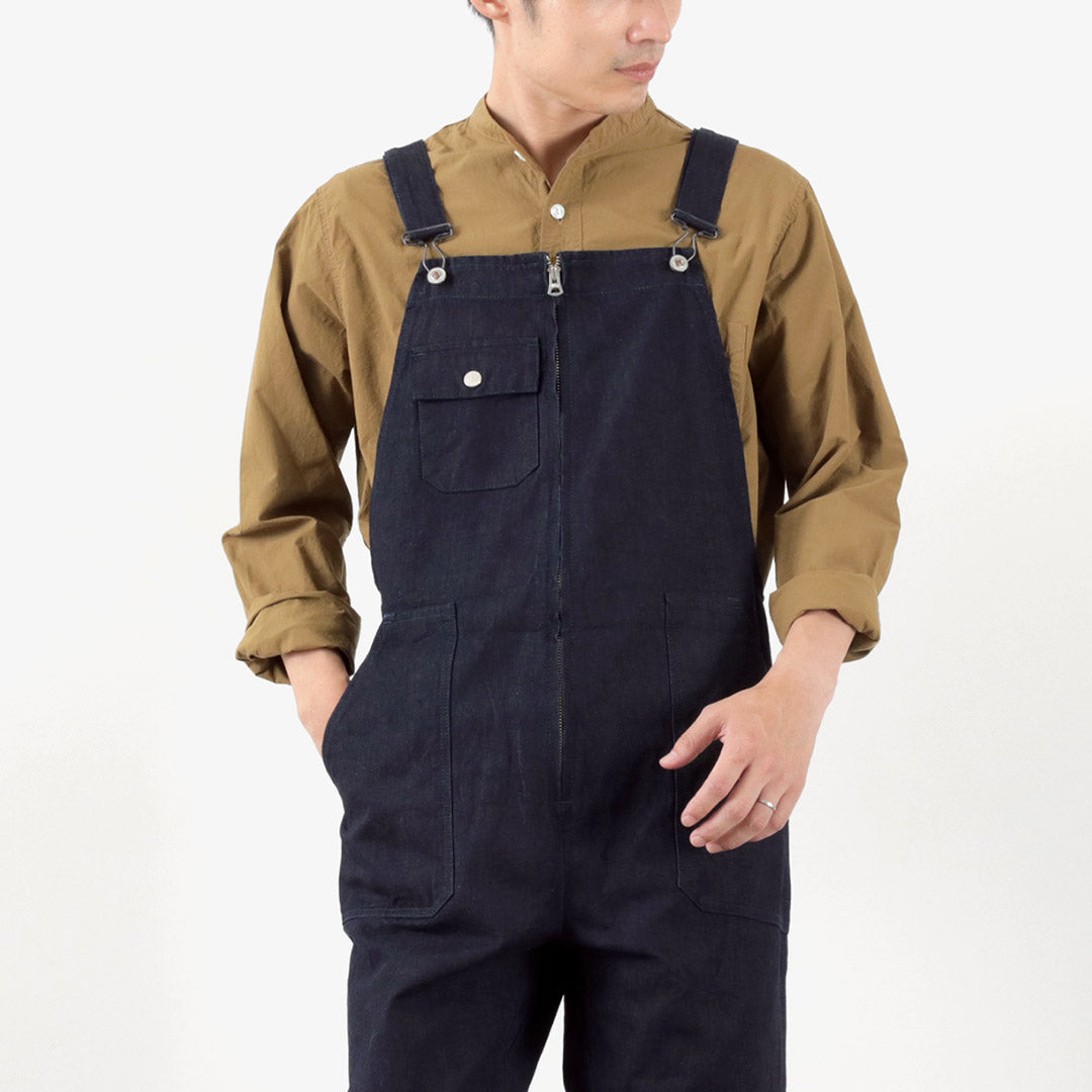 FOB FACTORY / F0517 Denim Overalls One-wash