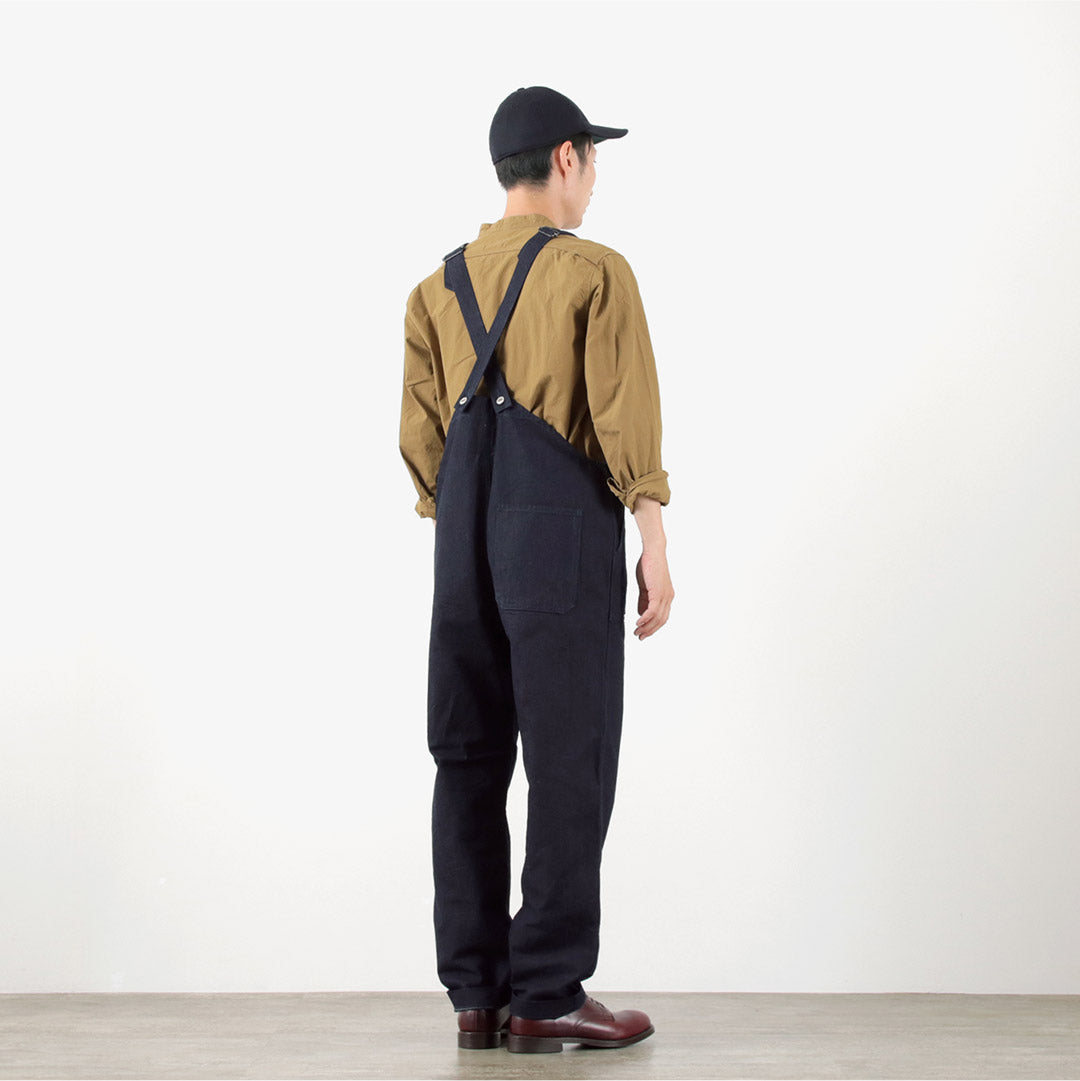 FOB FACTORY / F0517 Denim Overalls One-wash