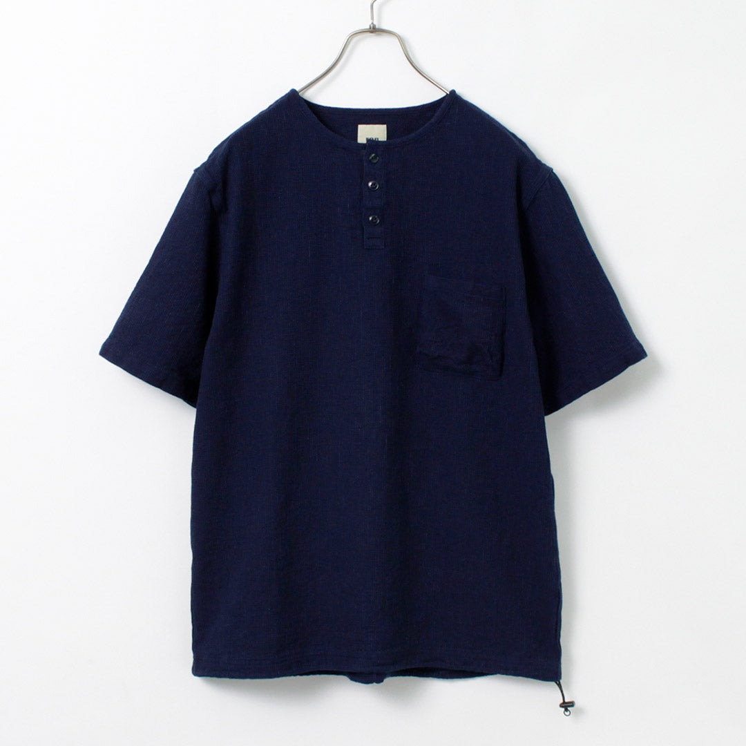 FOB工廠 / F3493 Indigo Waffle T卹