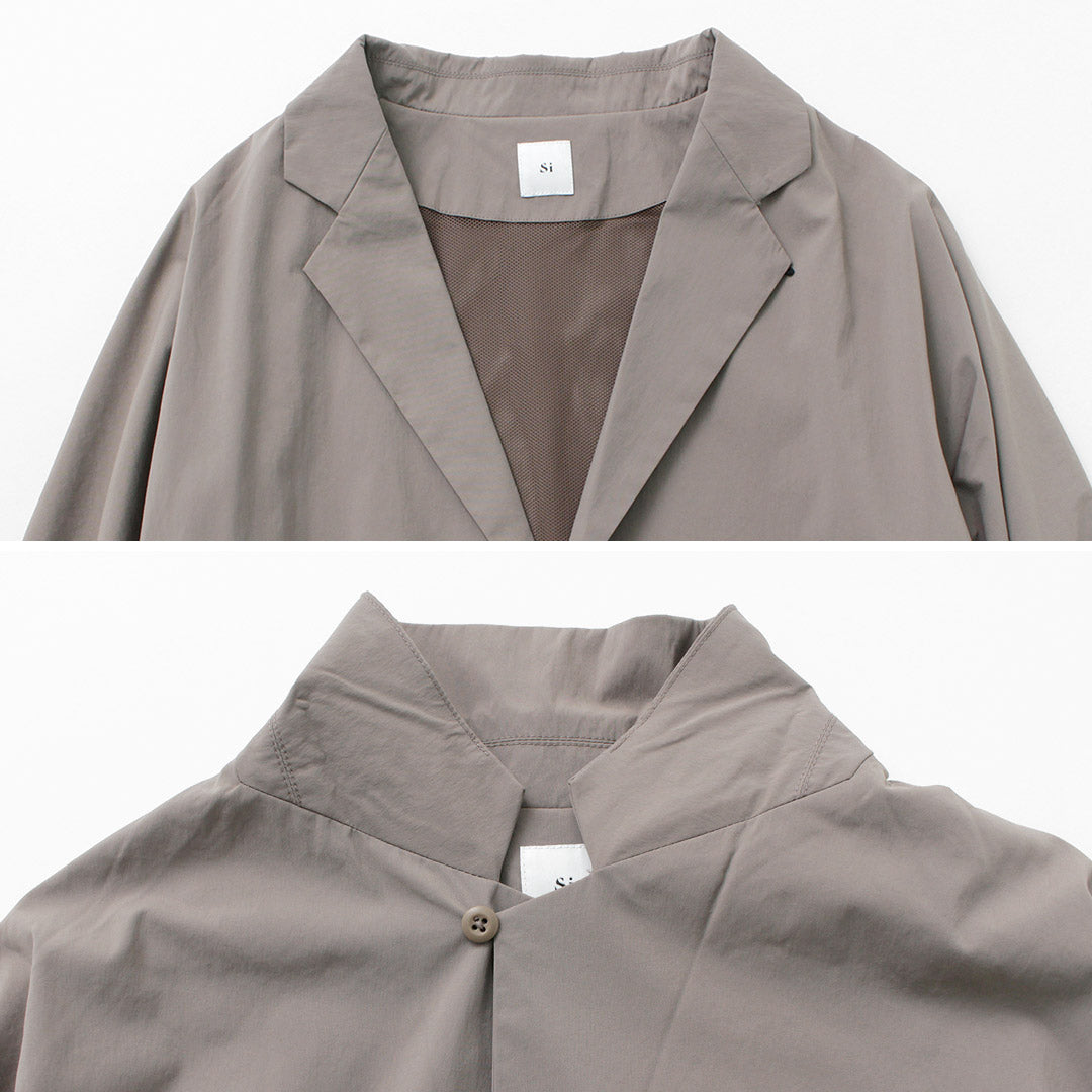 SI / chaqueta de brillo empacable
