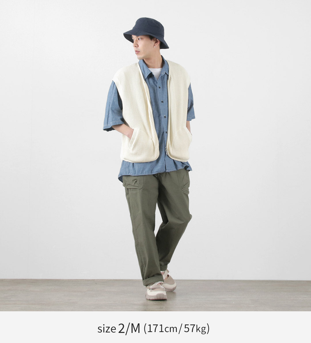 SI / Waffle Zip Vest