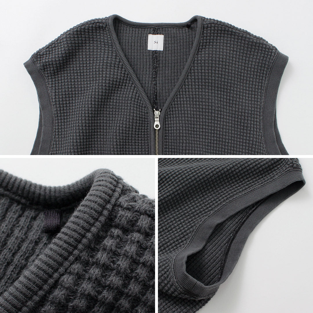 SI / Waffle Zip Vest