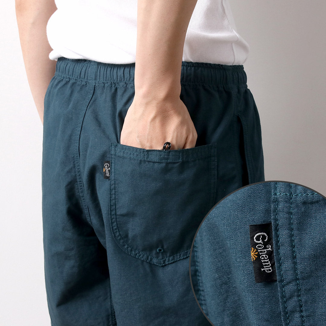 GOHEMP / HEMP JAM Shorts de chanvre Coton / Tissu de temps en polyester recyclé