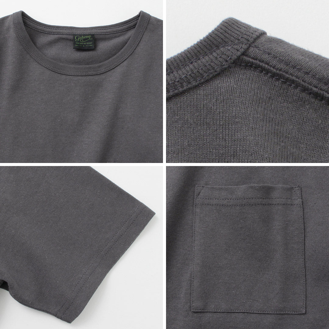 GOHEMP / 10oz Basic Fit Pocket T-Shirt