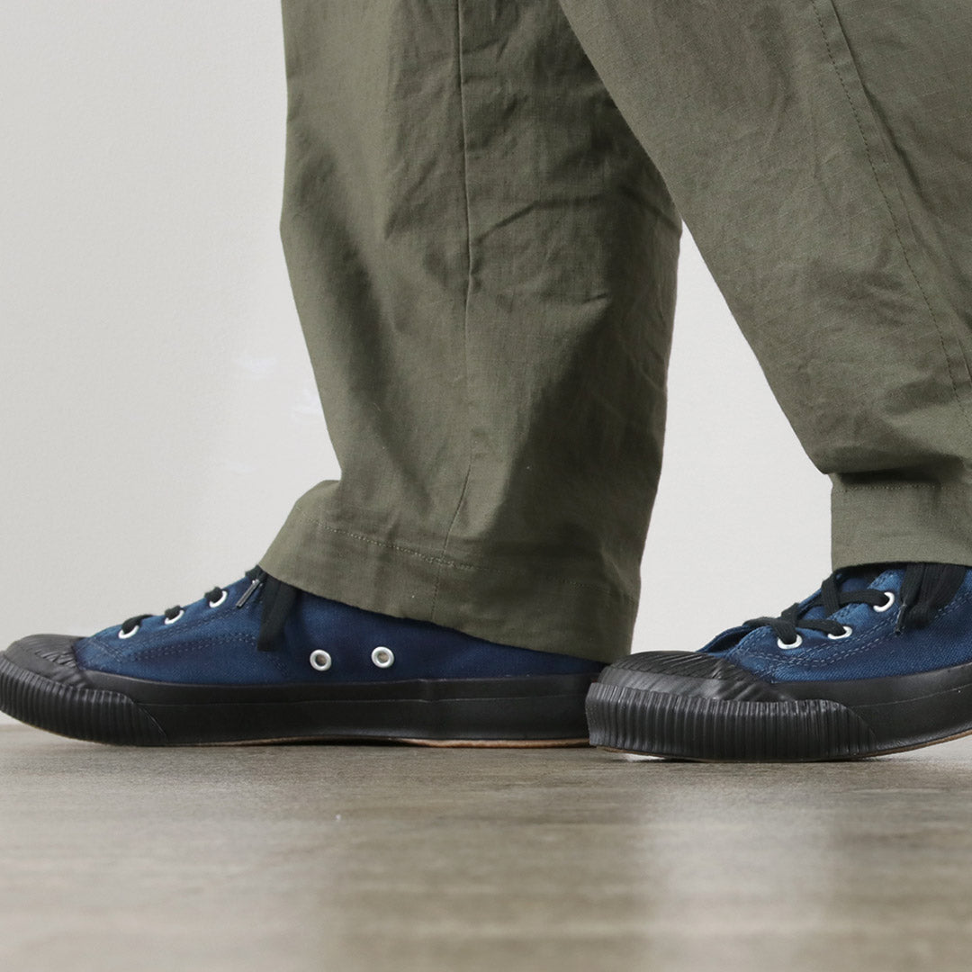 PRAS / Shellcap Low Indigo Hand Dyed sneaker