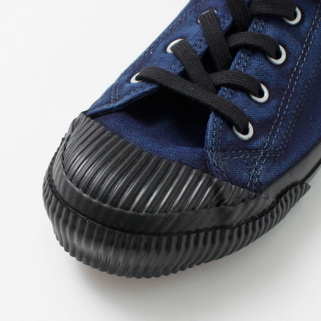 PRAS / Shellcap Low Indigo Hand Dyed sneaker