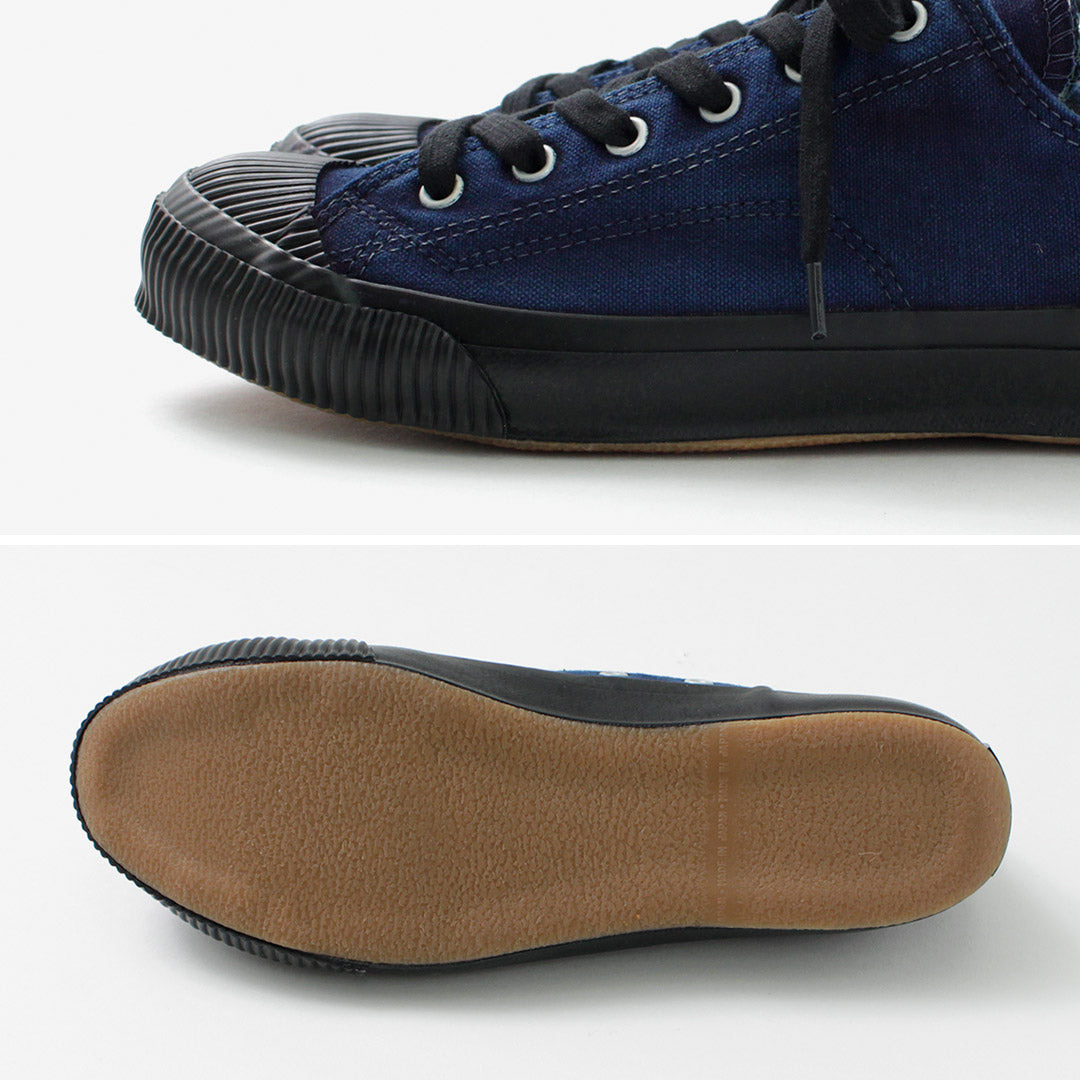 PRAS / Shellcap Low Indigo Hand Dyed sneaker