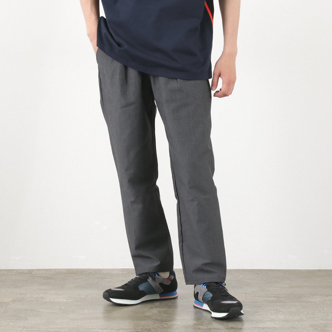RE MADE IN TOKYO JAPAN / Cotton Linen Classic Tuck Pants