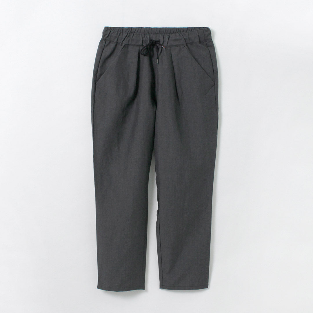 RE MADE IN TOKYO JAPAN / Cotton Linen Classic Tuck Pants