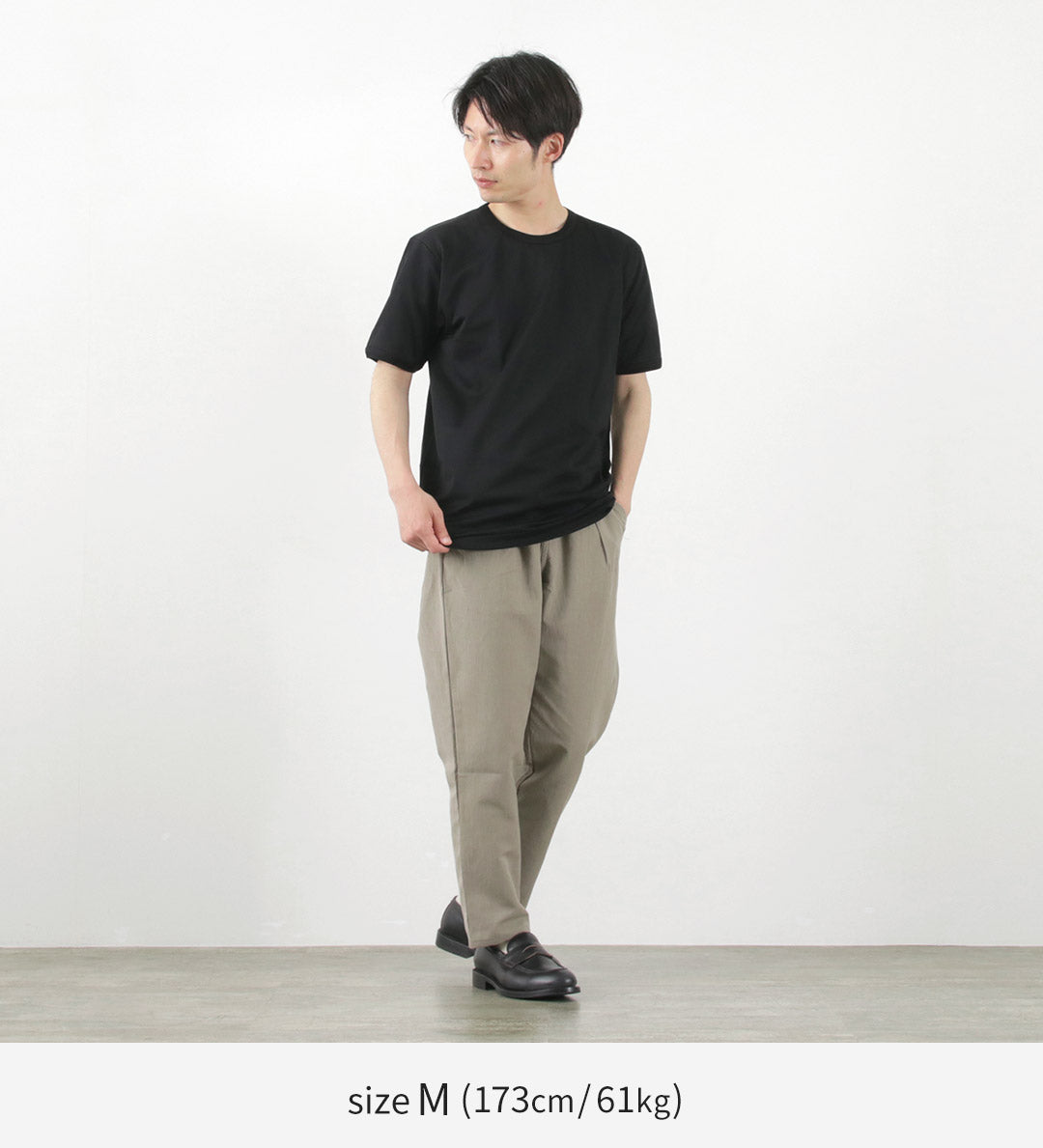 RE MADE IN TOKYO JAPAN / Cotton Linen Classic Tuck Pants