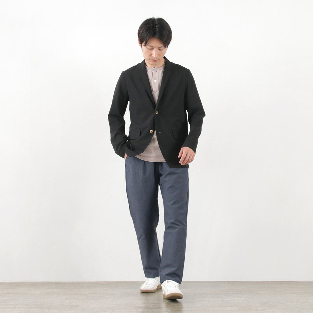 RE MADE IN TOKYO JAPAN / Cotton Linen Classic Tuck Pants