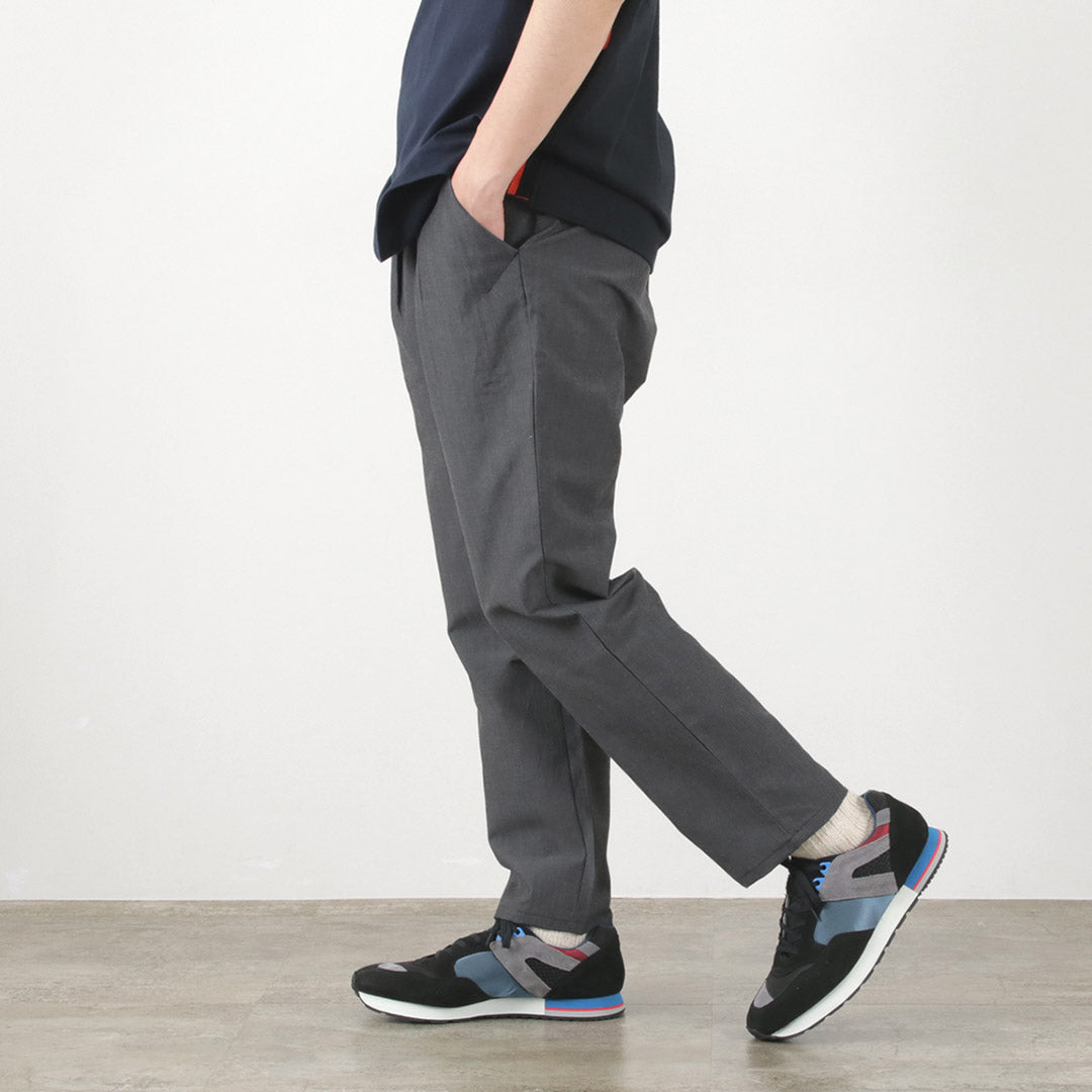 RE MADE IN TOKYO JAPAN / Cotton Linen Classic Tuck Pants