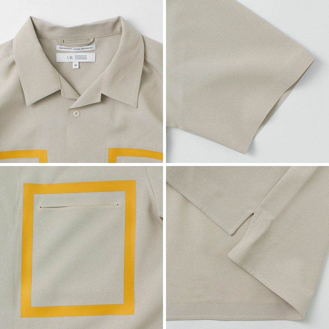F/ce. / Camisa abierta de Tech Toro
