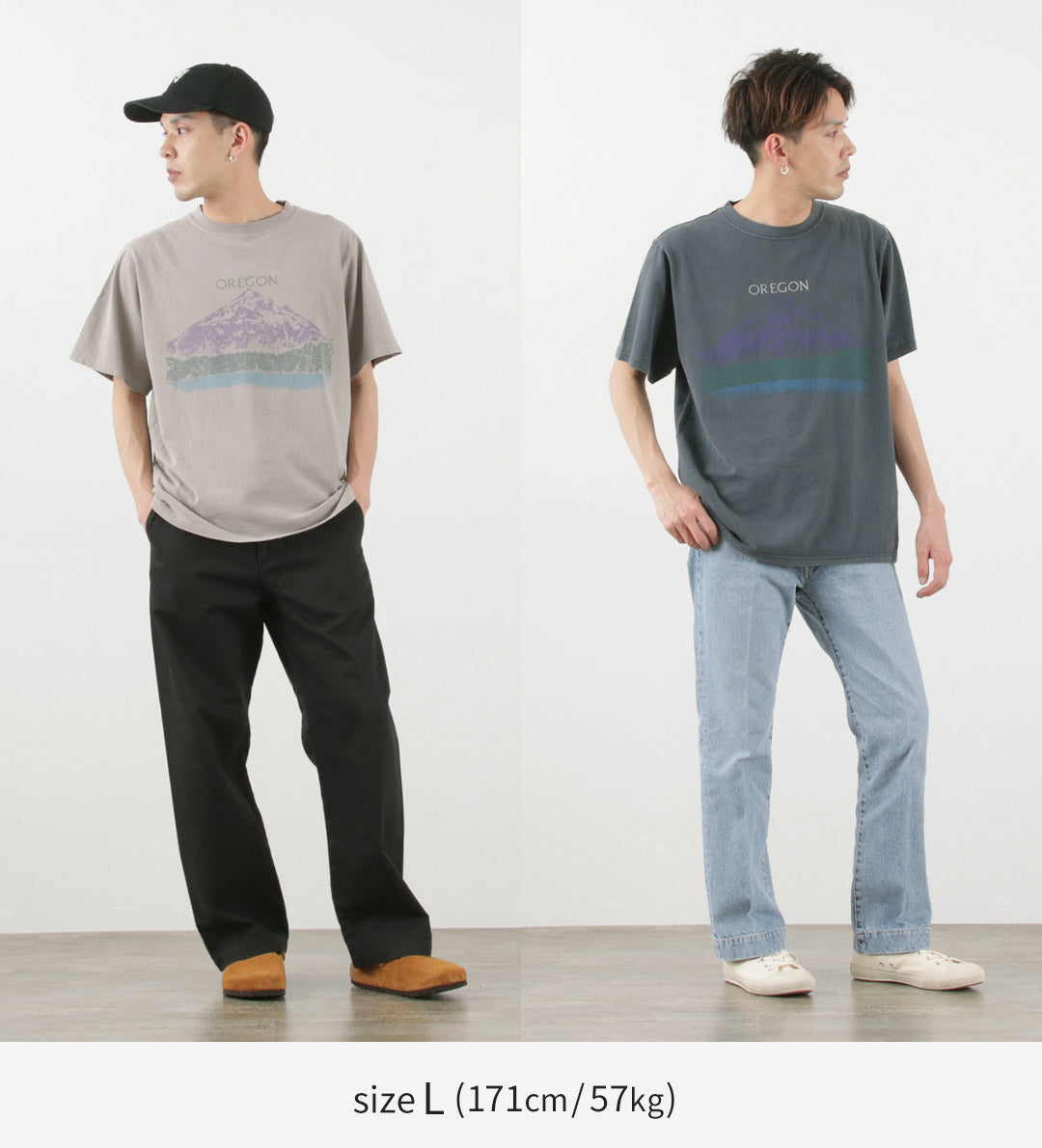 REMI RELIEF / HARD SP processing 20/- jersey regular T (OREGON)