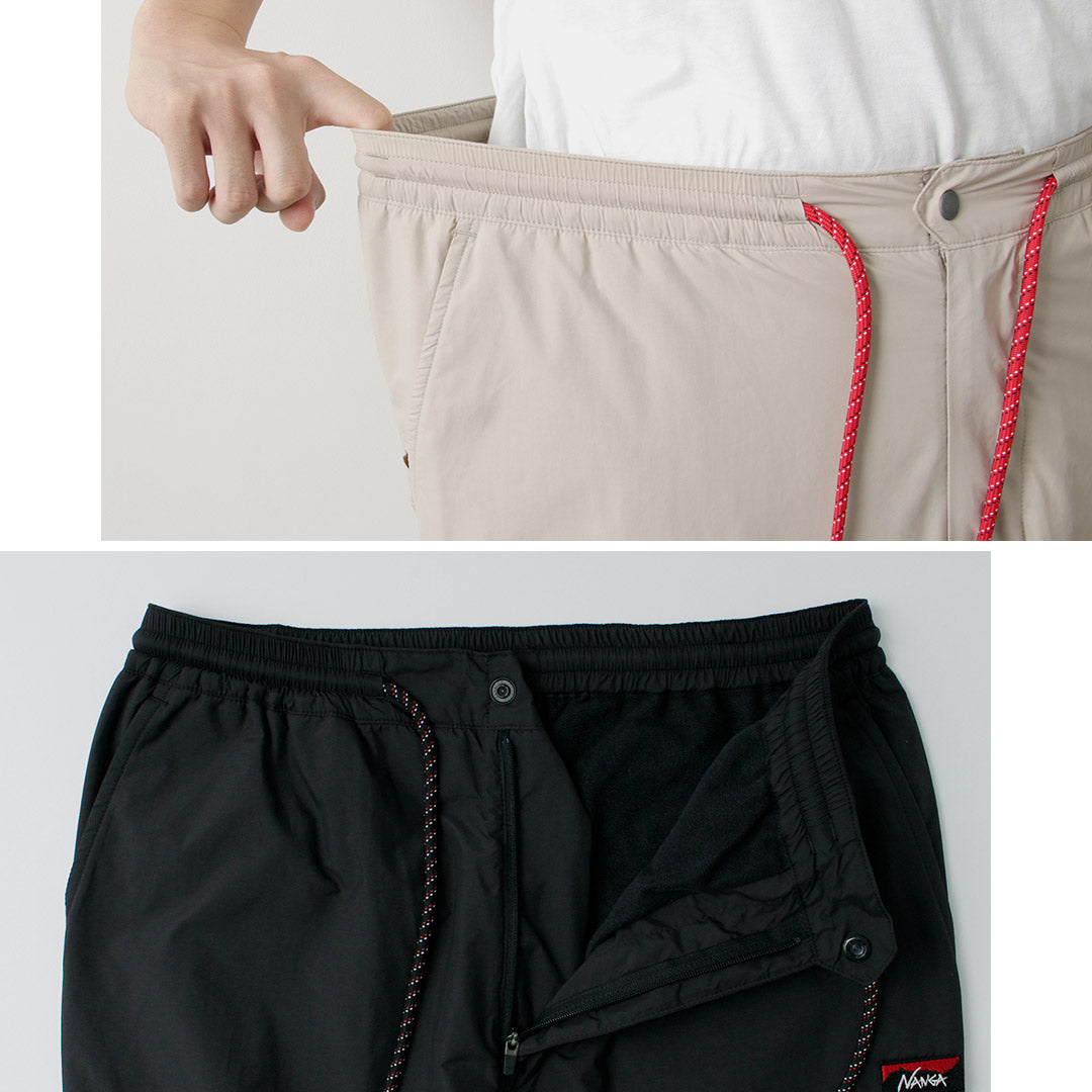 Nanga / pantalones de corredores cálidos