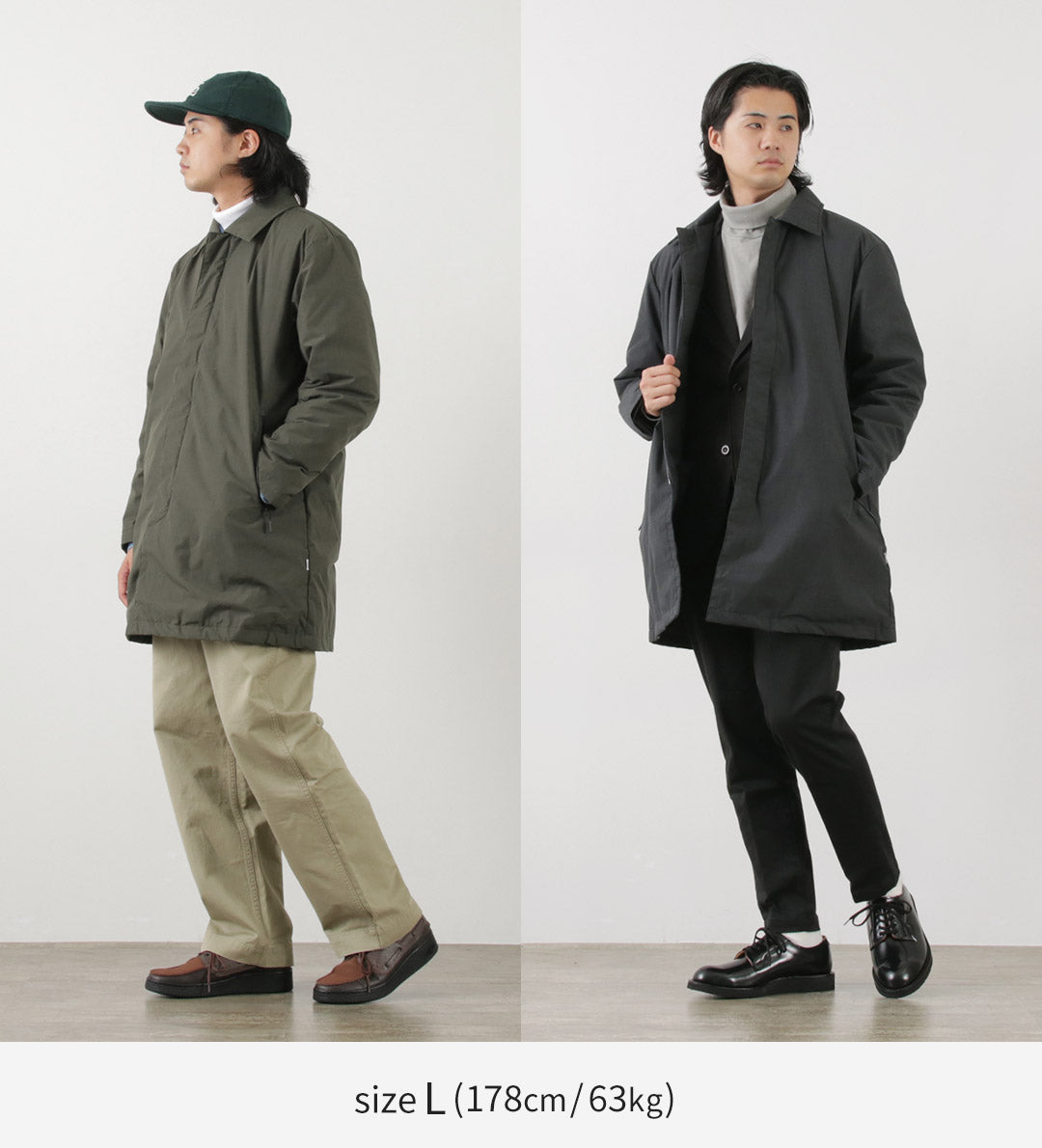 Nanga / down soutien collar外套耐火
