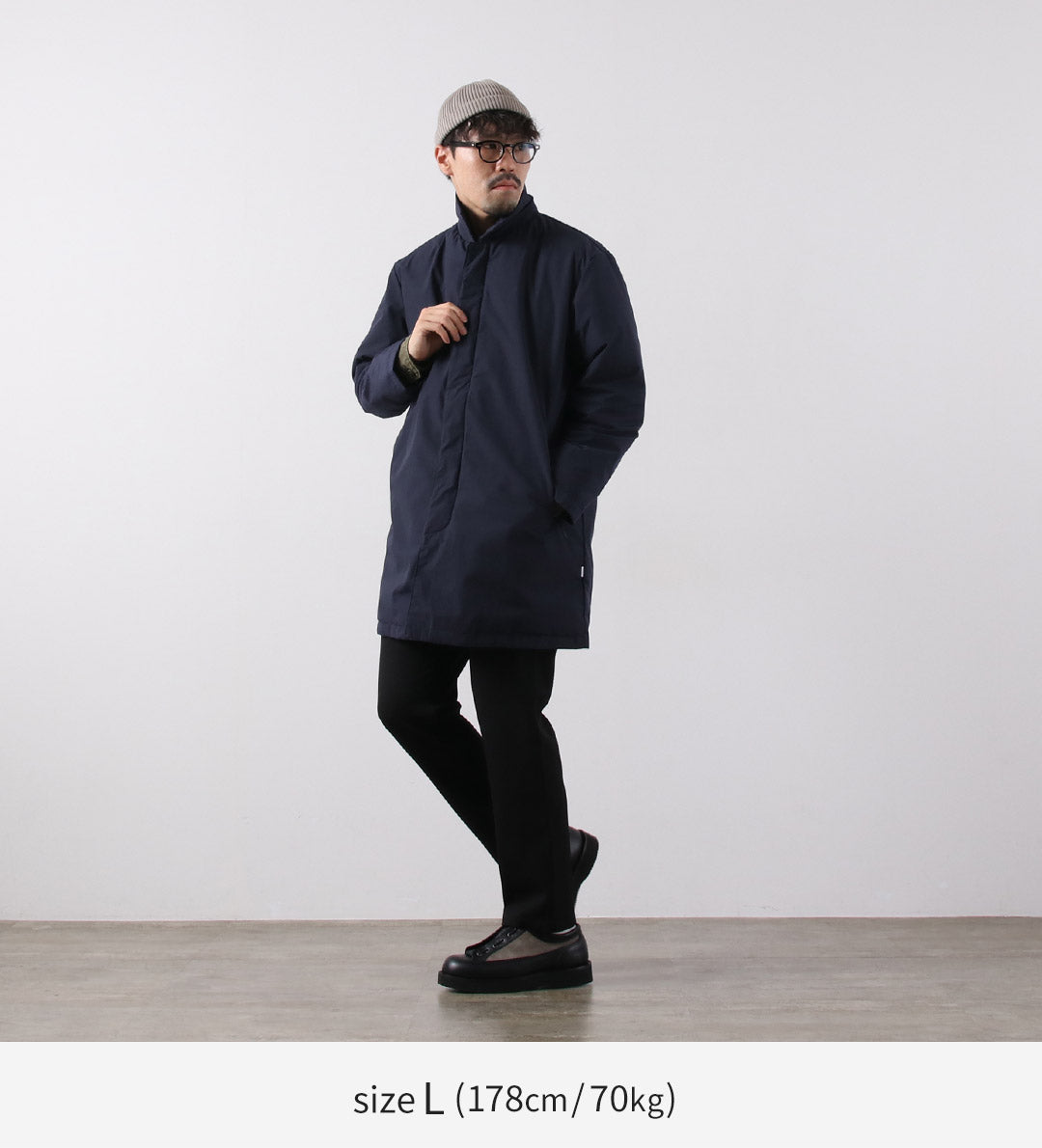 Nanga / down soutien collar外套耐火