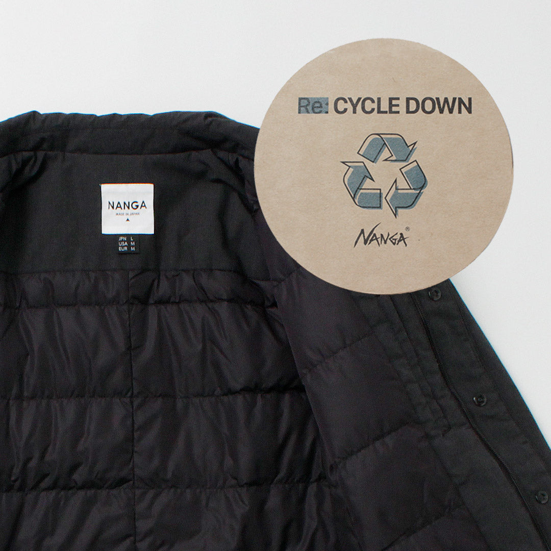 Nanga / down soutien collar外套耐火