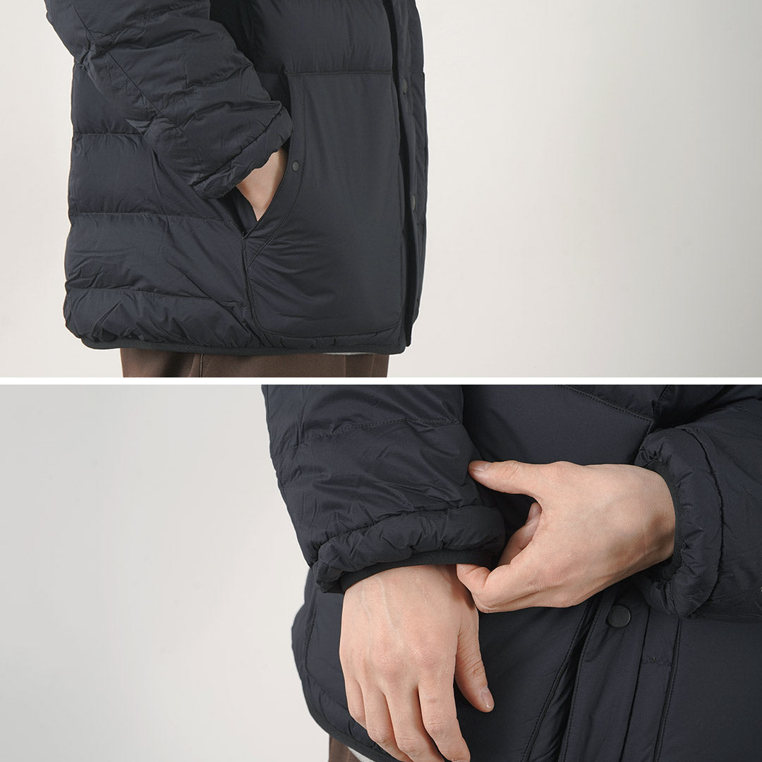 Plume alliée + cardigan en duvet réversible / réversible