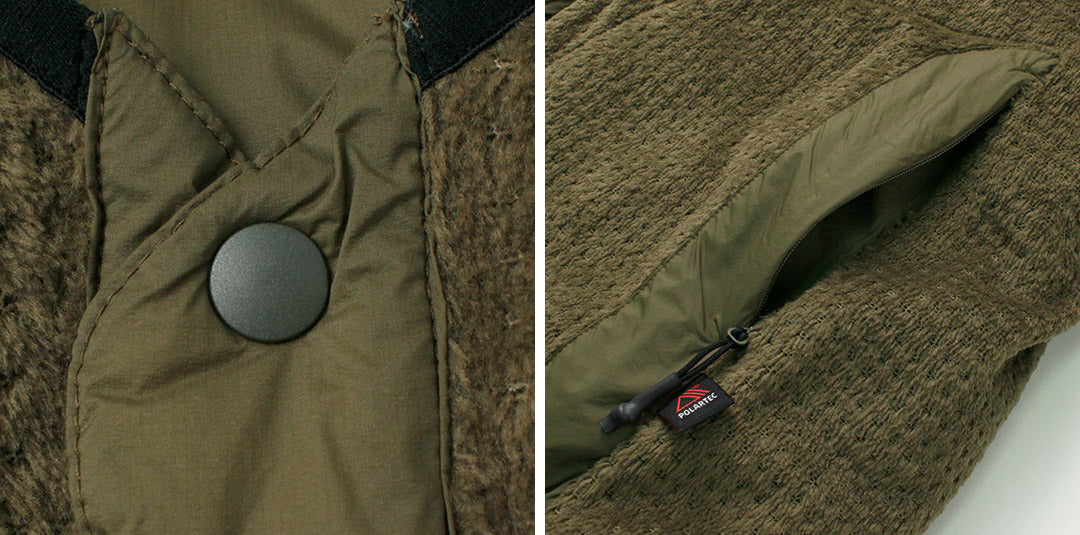 Plume alliée + cardigan en duvet réversible / réversible