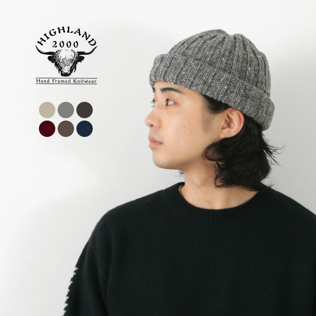 Highland 2000 / BW NEP Wool2áeBobbyCap(双重旋转)