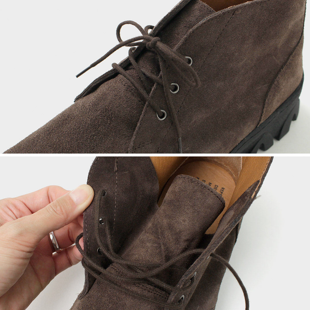 Reproduction des bottes en cuir de Chukka Military Found / Us Navy
