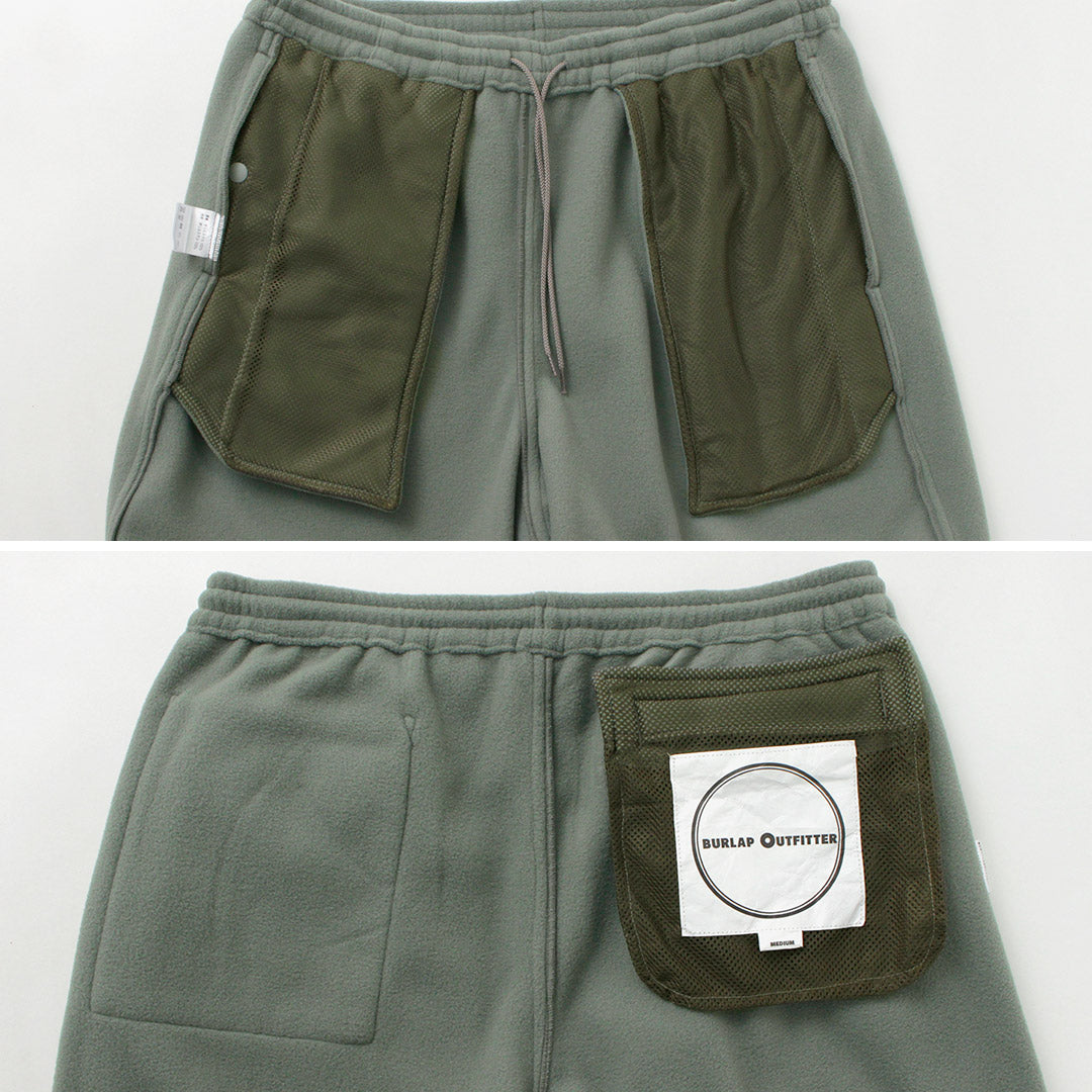 Pantalon de survolet de viseur / polaire en jute