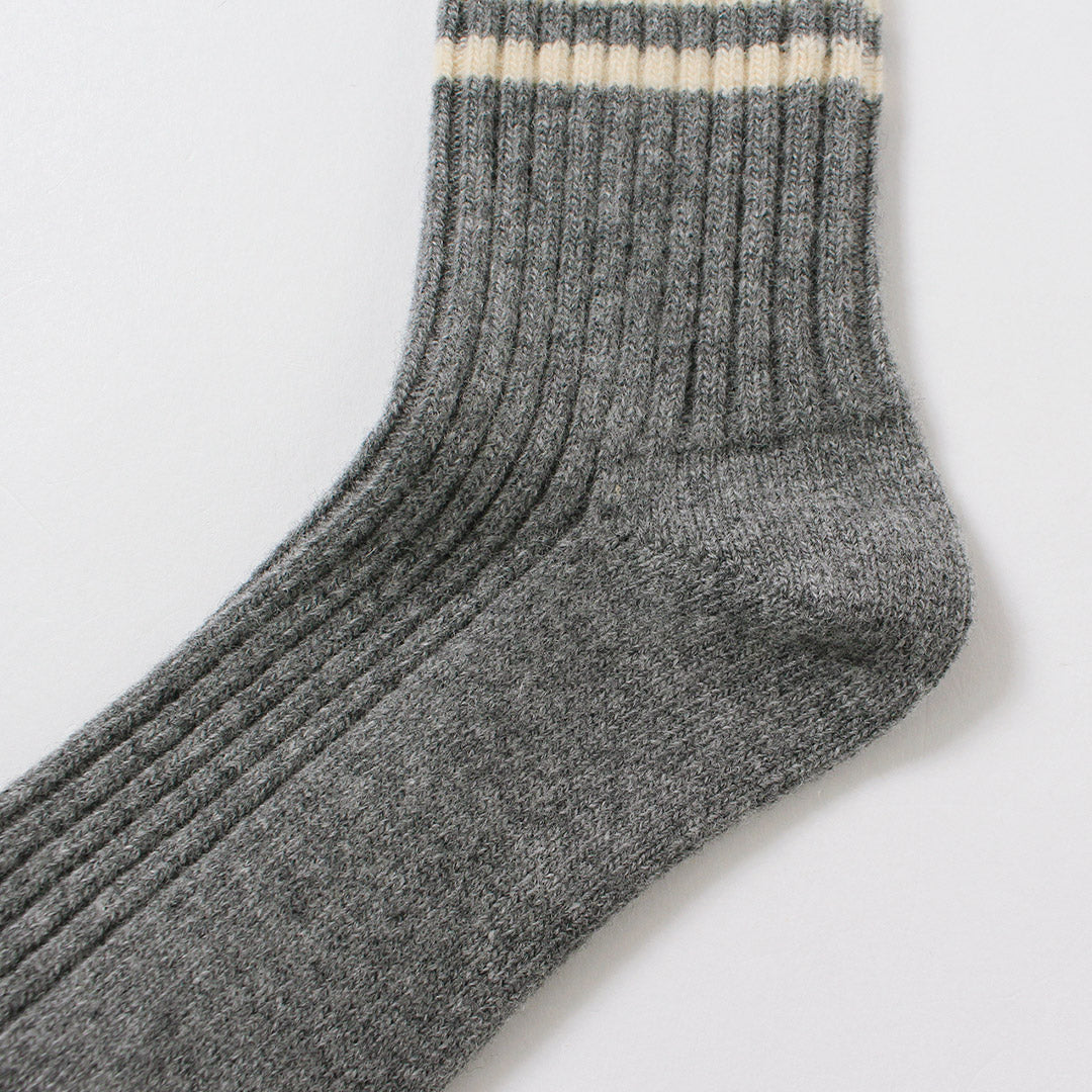 ROTOTO / Merino Lambswool Striped Socks