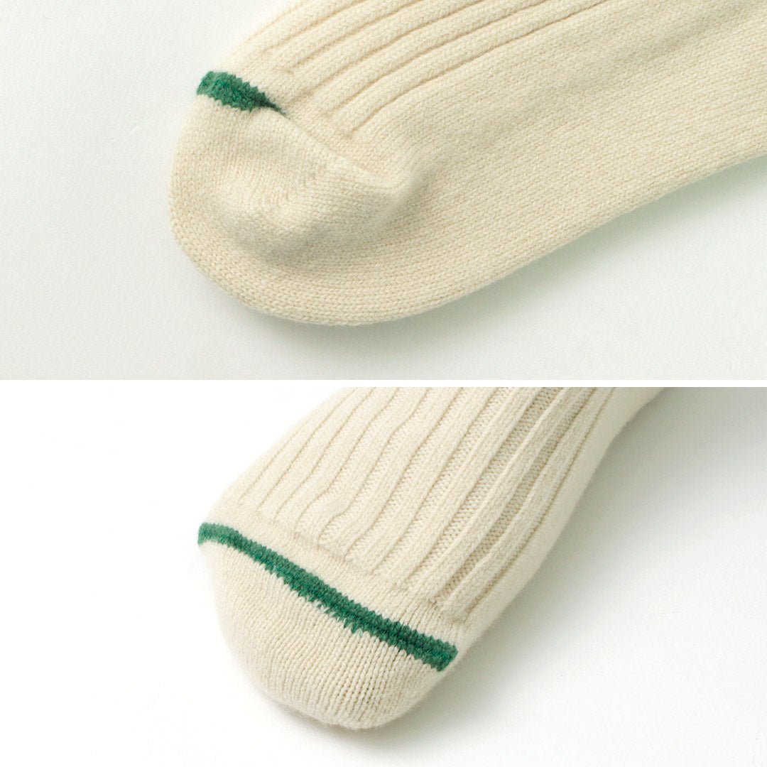 ROTOTO / Merino Lambs Wool Striped Socks