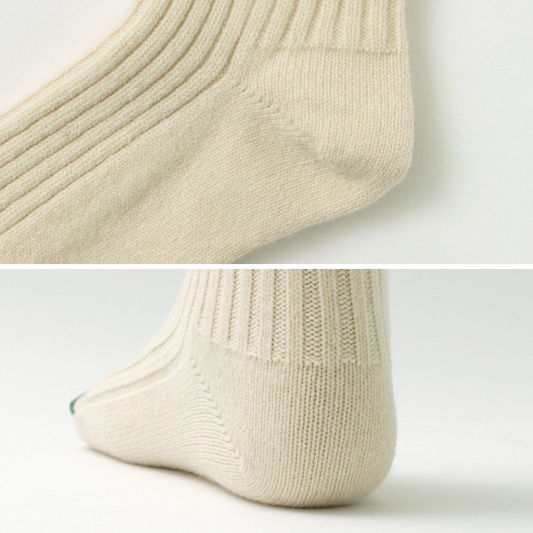 ROTOTO / Merino Lambs Wool Striped Socks