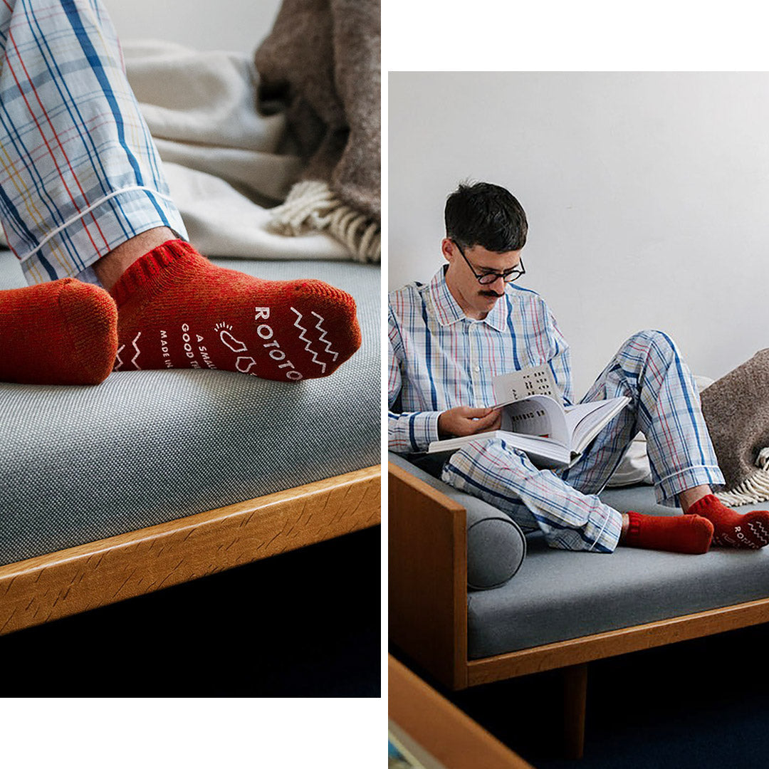 ROTOTO / Pile Sock Slippers