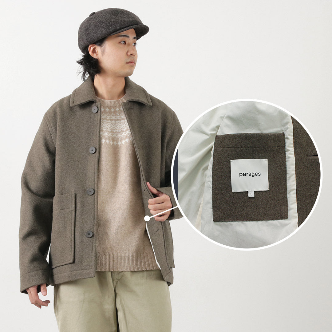 Parages / chaqueta de lana aubrac