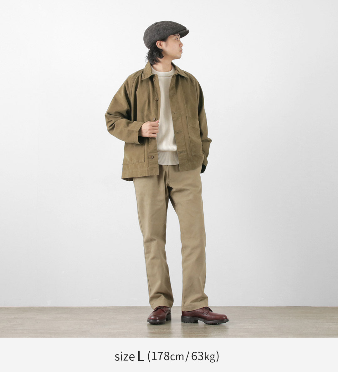 PARAGES / Coach Twill Overshirt Jacket