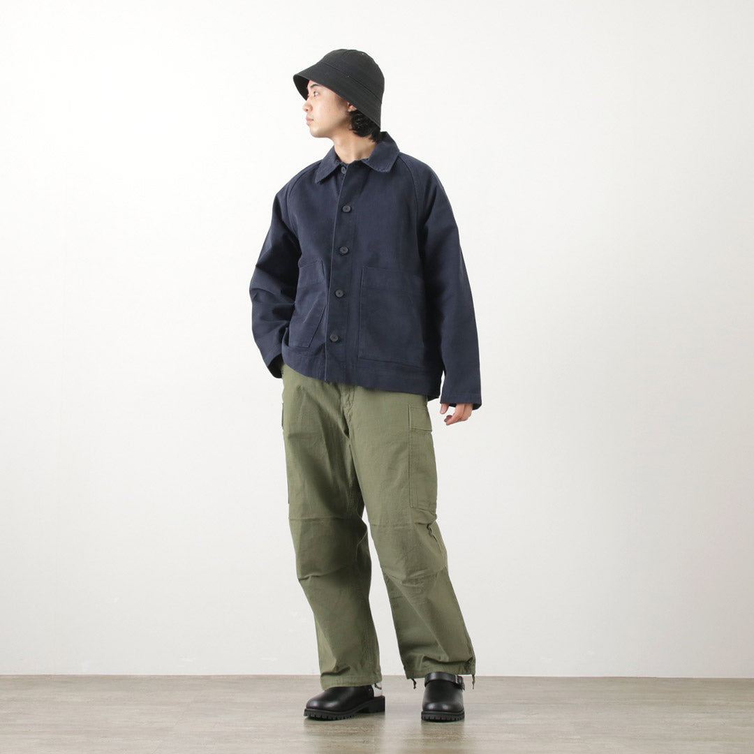 PARAGES / Coach Twill Overshirt Jacket
