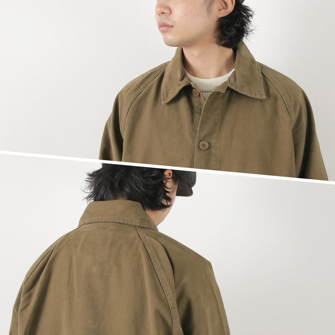 PARAGES / Coach Twill Overshirt Jacket