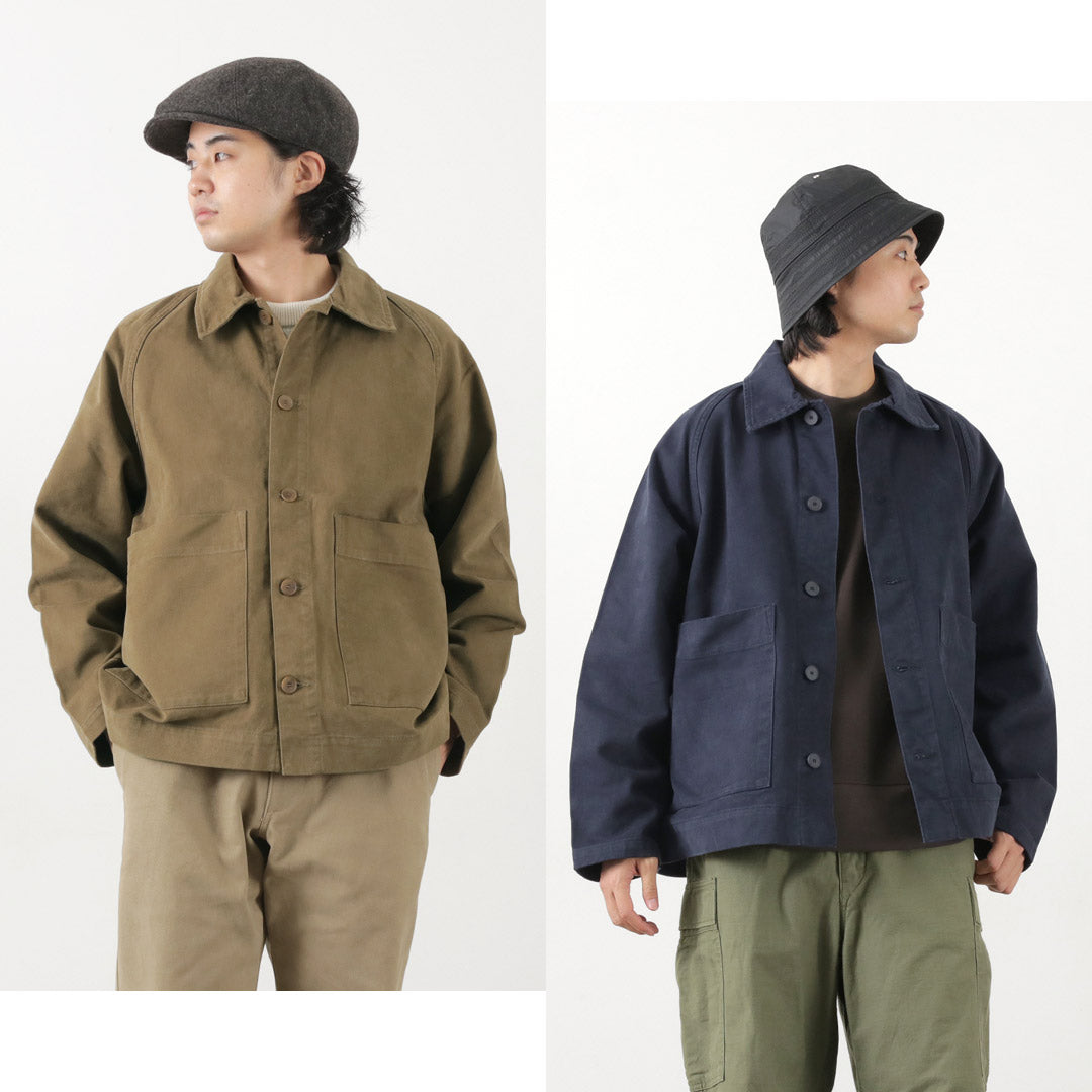 PARAGES / Coach Twill Overshirt Jacket