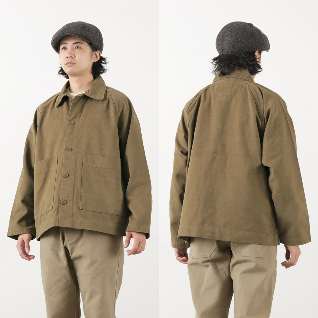 PARAGES / Coach Twill Overshirt Jacket