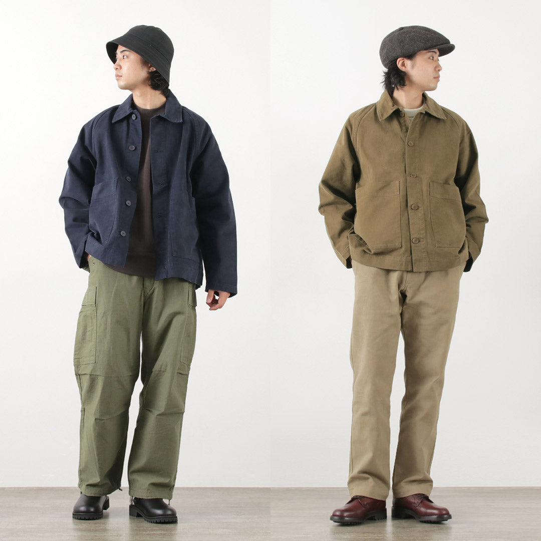 PARAGES / Coach Twill Overshirt Jacket