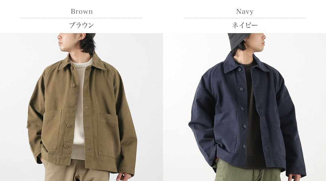 PARAGES / Coach Twill Overshirt Jacket