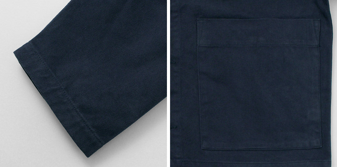 PARAGES / Coach Twill Overshirt Jacket