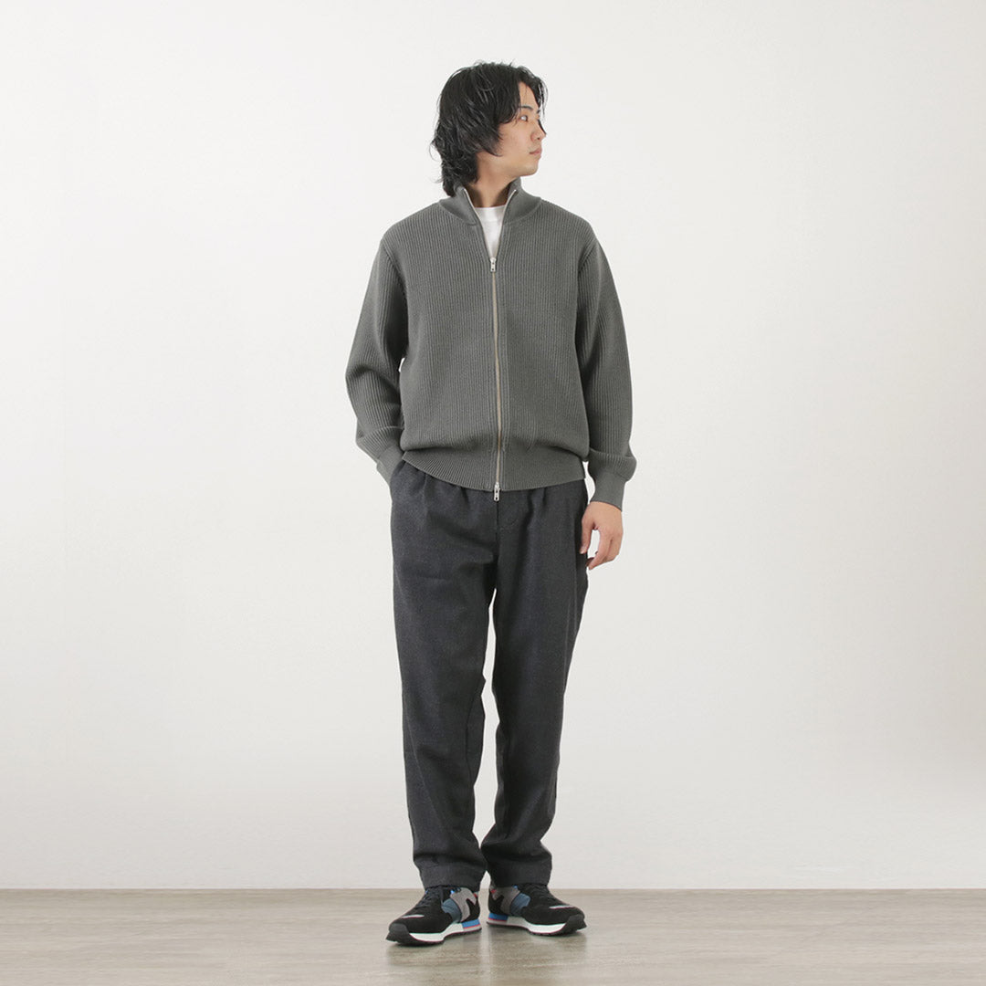 PARAGES / Double Pleats Wool Pants