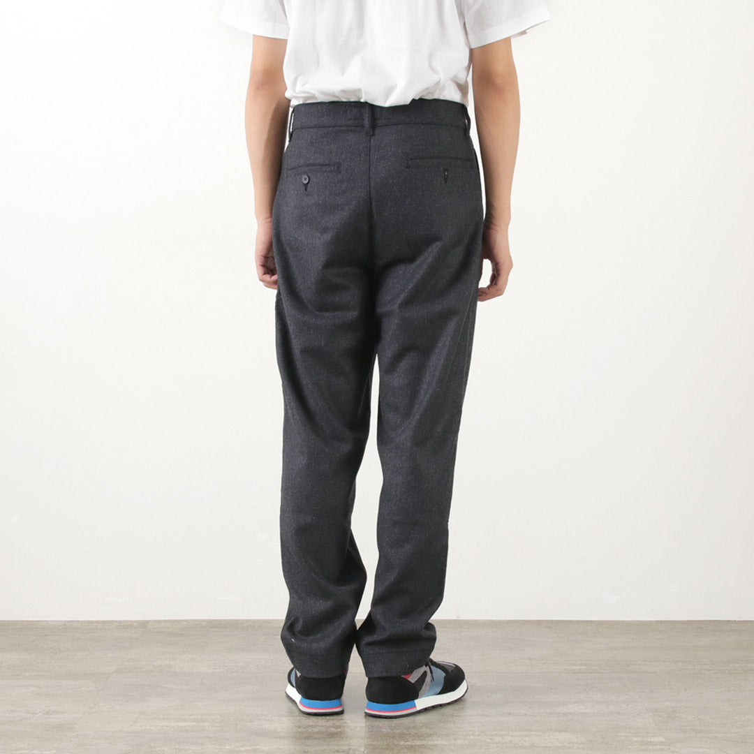 PARAGES / Double Pleats Wool Pants