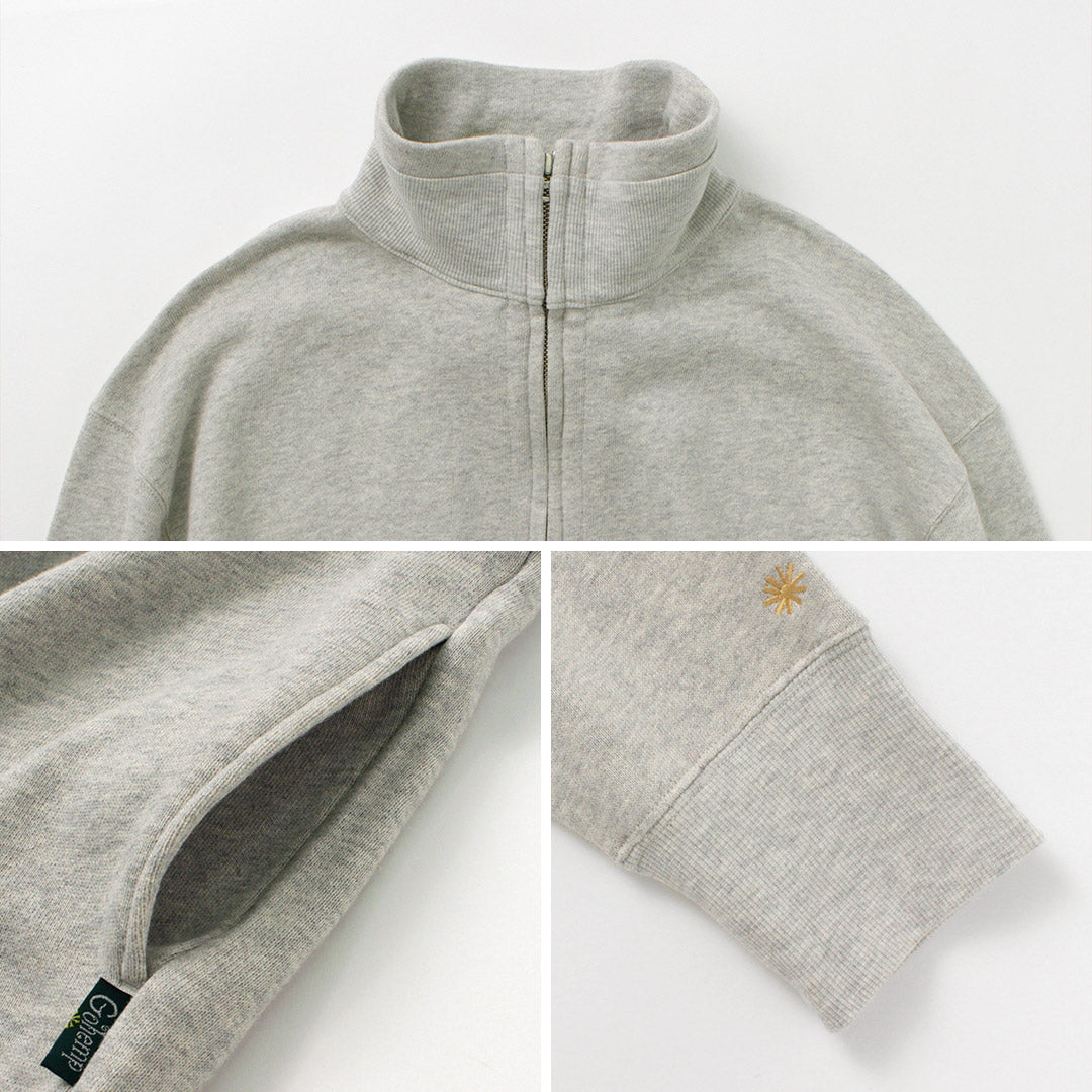 【20% OFF】GOHEMP / 立式拉链卫衣