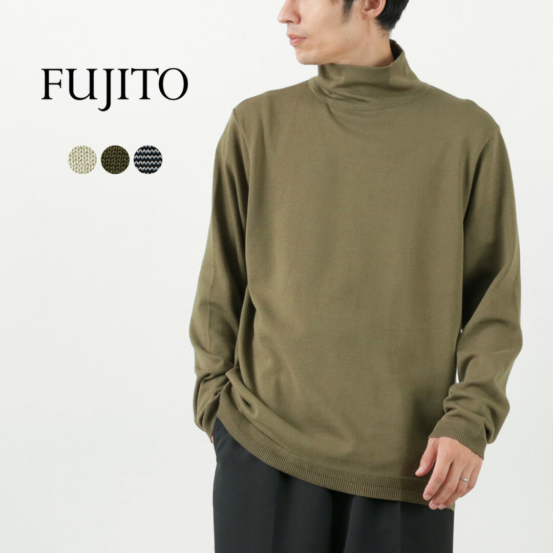 fujito / turtleneck針織